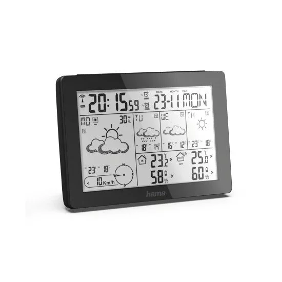 Hama Meteotime Noir Batterie Hama Meteotime Noir Batterie