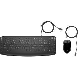 HP Pavilion 200 clavier USB QWERTY Anglais Noir HP Pavilion 200 clavier USB QWERTY Anglais Noir