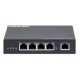 Intellinet Prolongateur Ultra PoE Gigabit 4 ports, extension PoE jusqu'à 100 m, budget PoE 90 W, 4 ports PSE jusqu'à 30 W, compatible IEEE 802.3bt/at/af, boîtier métal, Alimentation par Ethernet, Power Over Ethernet, garantie de 3 ans
