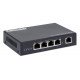 Intellinet Prolongateur Ultra PoE Gigabit 4 ports, extension PoE jusqu'à 100 m, budget PoE 90 W, 4 ports PSE jusqu'à 30 W, compatible IEEE 802.3bt/at/af, boîtier métal, Alimentation par Ethernet, Power Over Ethernet, garantie de 3 ans