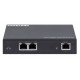 Intellinet Prolongateur Ultra PoE Gigabit 2 ports, extension PoE jusqu'à 100 m, budget PoE 60 W, 2 ports PSE de 30 W chacun, compatible IEEE 802.3bt/at/af, boîtier métal, Alimentation par Ethernet, Power Over Ethernet, garantie de 3 ans