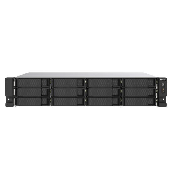 QNAP TS-1273AU-RP-8G serveur de stockage NAS Rack (2 U) Ethernet/LAN Noir, Gris V1500B