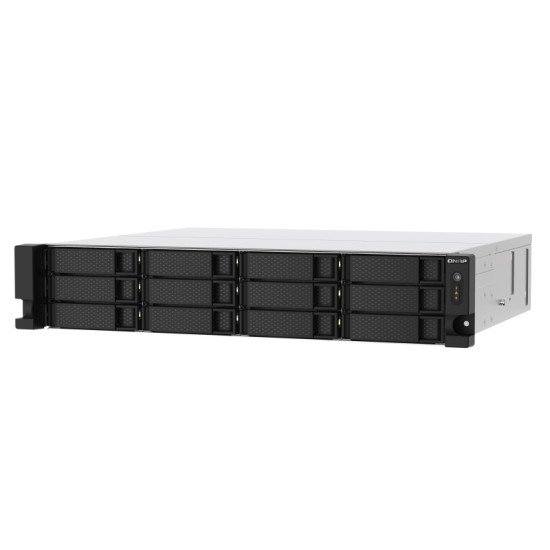 QNAP TS-1273AU-RP-8G serveur de stockage NAS Rack (2 U) Ethernet/LAN Noir, Gris V1500B