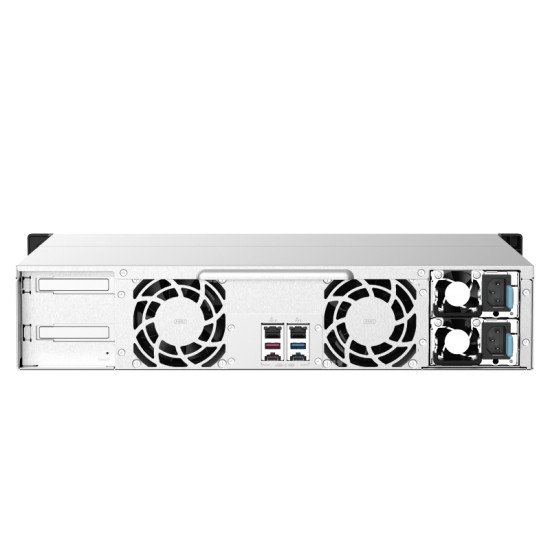 QNAP TS-1273AU-RP-8G serveur de stockage NAS Rack (2 U) Ethernet/LAN Noir, Gris V1500B