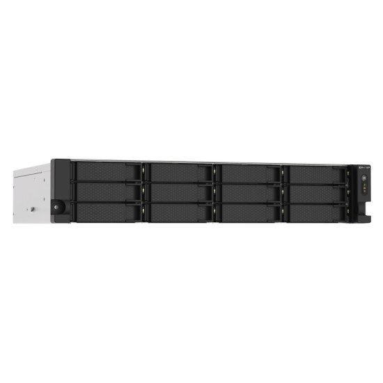 QNAP TS-1273AU-RP-8G serveur de stockage NAS Rack (2 U) Ethernet/LAN Noir, Gris V1500B