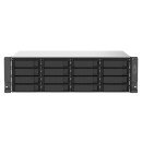 QNAP TS-1673AU-RP-16G serveur de stockage NAS Rack (3 U) Ethernet/LAN Noir, Gris V1500B