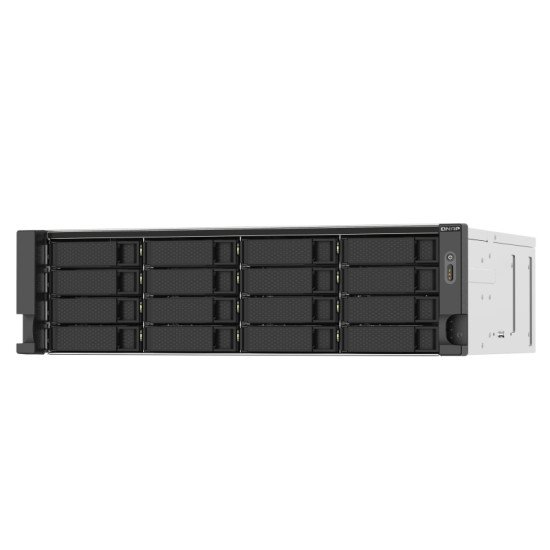 QNAP TS-1673AU-RP-16G serveur de stockage NAS Rack (3 U) Ethernet/LAN Noir, Gris V1500B