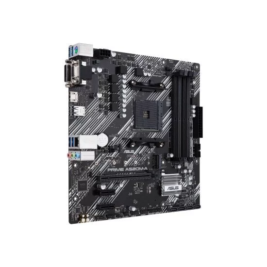 ASUS PRIME A520M-A II/CSM AMD A520 Emplacement AM4 micro ATX ASUS PRIME A520M-A II/CSM AMD A520 Emplacement AM4 micro ATX
