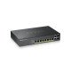 Zyxel GS2220-10HP-EU0101F Switch réseau Géré L2 Gigabit Ethernet (10/100/1000) Noir 