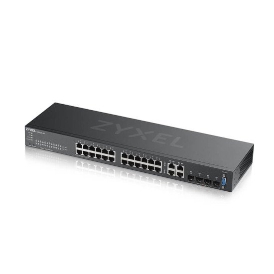 Zyxel GS2220-28-EU0101F switch réseau Géré L2 Gigabit Ethernet (10/100/1000) Noir