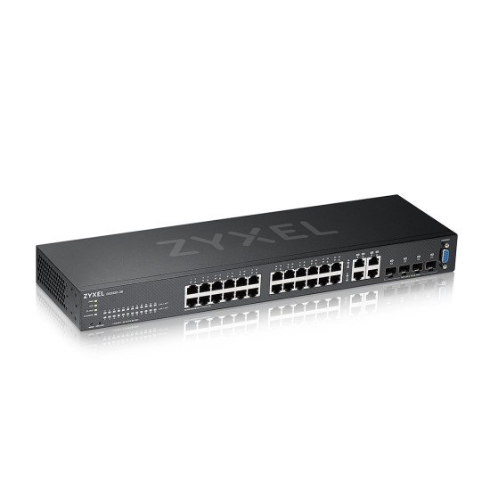 Zyxel GS2220-28-EU0101F switch réseau Géré L2 Gigabit Ethernet (10/100/1000) Noir