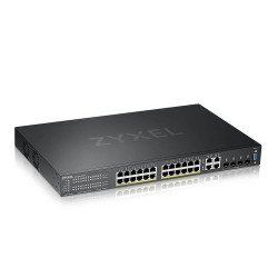 Zyxel GS2220-28HP-EU0101F switch réseau Géré L2 Gigabit Ethernet (10/100/1000) Noir  Zyxel GS2220-28HP-EU0101F switch réseau Géré L2 Gigabit Ethernet (10/100/1000) Noir