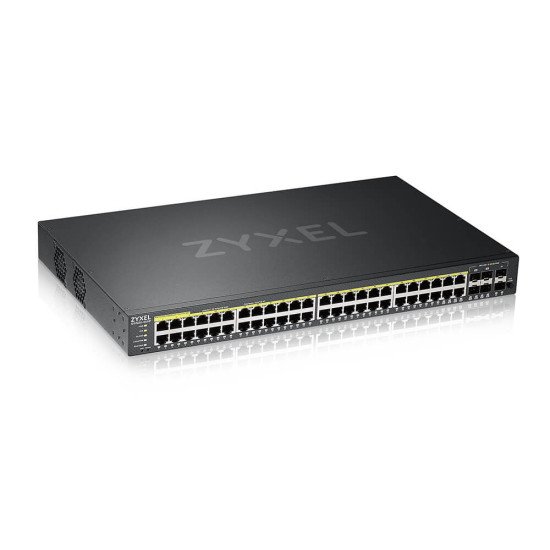 Zyxel GS2220-50HP-EU0101F switch réseau Géré L2 Gigabit Ethernet (10/100/1000) Noir 