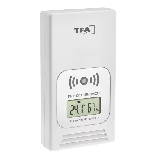 TFA-Dostmann LIFE Noir, Argent Batterie TFA-Dostmann LIFE Noir, Argent Batterie