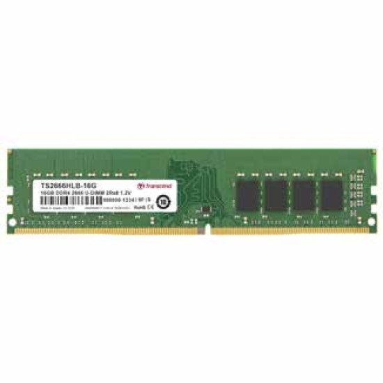 Transcend JetRam JM3200HLE-32G module de mémoire 32 Go 1 x 32 Go DDR4 3200 MHz Transcend JetRam JM3200HLE-32G module de mémoire 32 Go 1 x 32 Go DDR4 3200 MHz