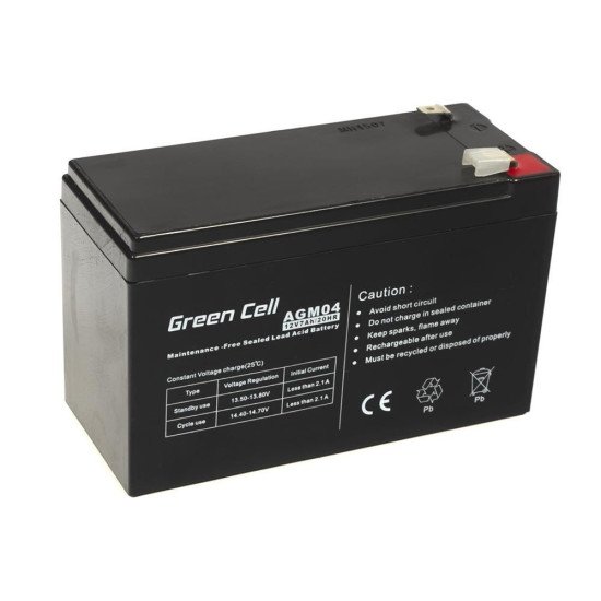 Green Cell AGM04 Batterie de l'onduleur Sealed Lead Acid (VRLA) 12 V 7 Ah