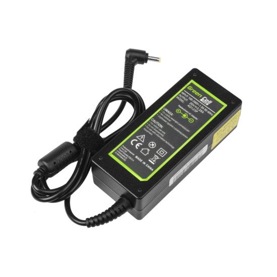 Green Cell AD123P adaptateur de puissance & onduleur Intérieure 65 W Noir