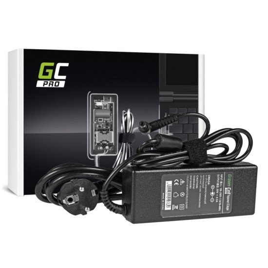 Green Cell AD13P adaptateur de puissance & onduleur Intérieure 90 W Noir