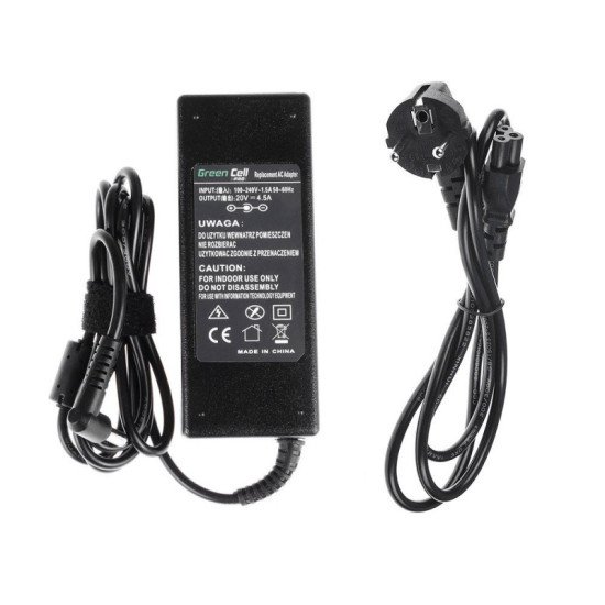 Green Cell AD13P adaptateur de puissance & onduleur Intérieure 90 W Noir