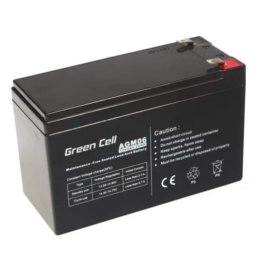 Green Cell AGM06 Batterie de l'onduleur Sealed Lead Acid (VRLA) 12 V 9 Ah Green Cell AGM06 Batterie de l'onduleur Sealed Lead Acid (VRLA) 12 V 9 Ah