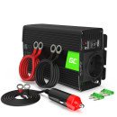Green Cell INV02DE adaptateur de puissance & onduleur Auto 300 W Noir
