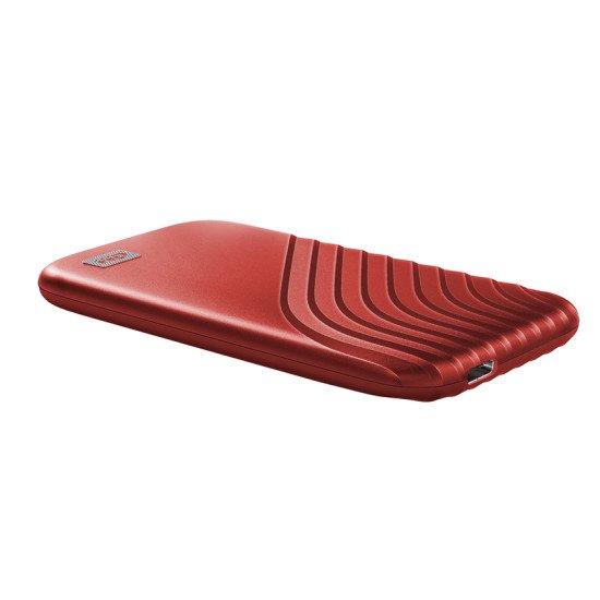 Western Digital My Passport disque SSD portable 500 Go Rouge