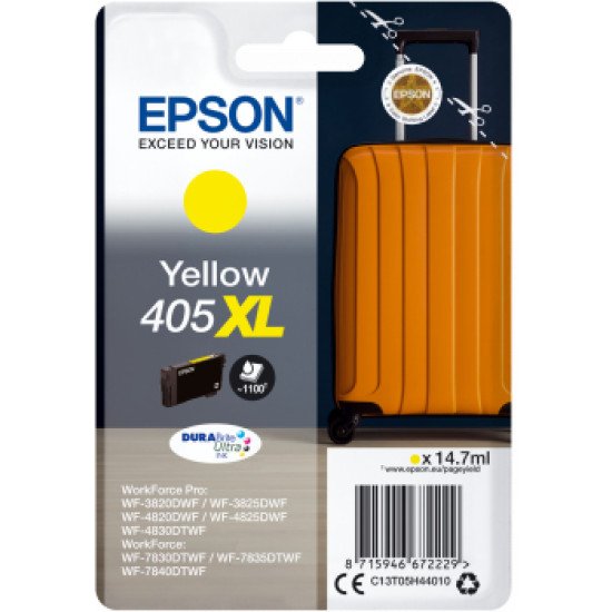 Epson 405XL DURABrite Ultra Ink Original Jaune 1 pièce(s)