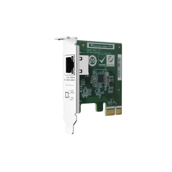 QNAP QXG-2G1T-I225 carte réseau Interne Ethernet 2500 Mbit/s