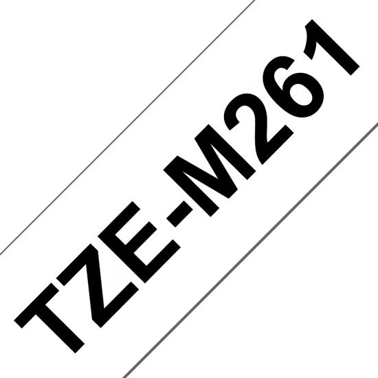 Brother TZe-M261 ruban d'impression Noir