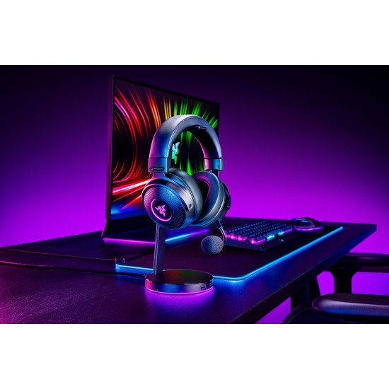 Razer Kraken V3 Pro Casque Avec fil &sans fil Arceau Jouer USB Type-A Noir