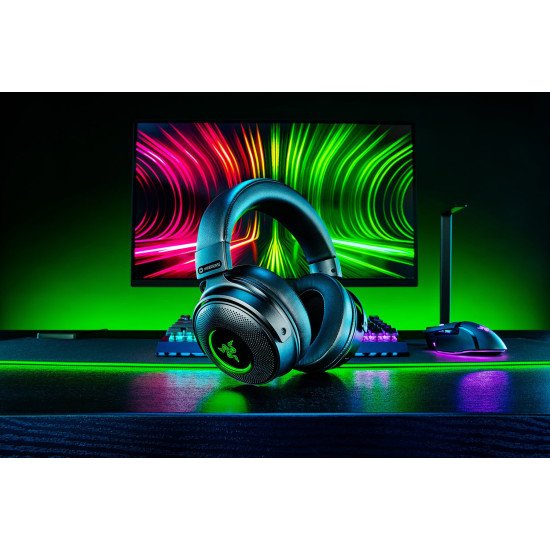 Razer Kraken V3 Pro Casque Avec fil &sans fil Arceau Jouer USB Type-A Noir