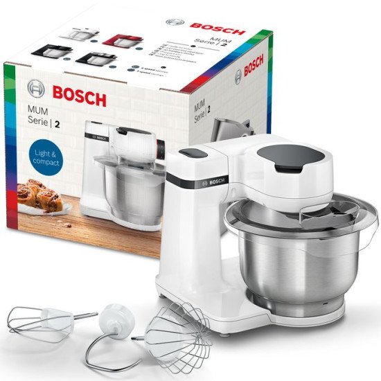 Bosch Serie 2 MUM robot de cuisine 700 W 3,8 L Blanc