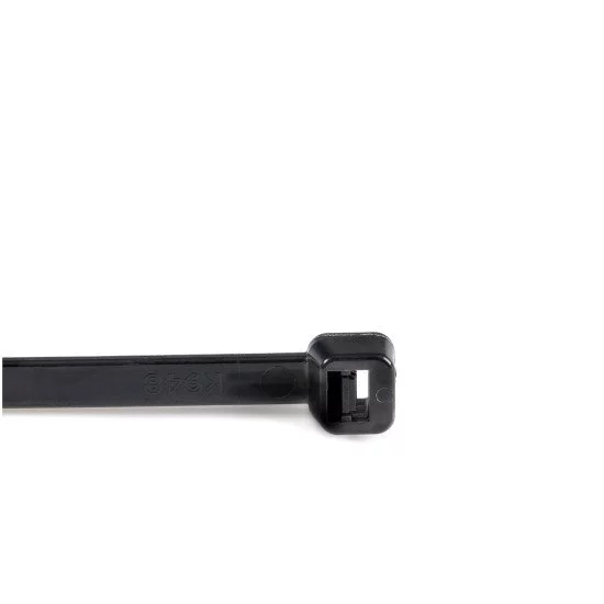 StarTech.com Colliers de Serrage 25 cm Noirs - Largeur 4 mm - Diam. faisceau 68 mm - Résistance traction 22 kg - Fermeture glissière autobloquante nylon avec pointe incurvée - 94V-2/UL - 100 pcs StarTech.com Colliers de Serrage 25 cm Noirs - Largeur 4 mm - Diam. faisceau 68 mm - Résistance traction 22 kg - Fermeture glissière autobloquante nylon avec pointe incurvée - 94V-2/UL - 100 pcs