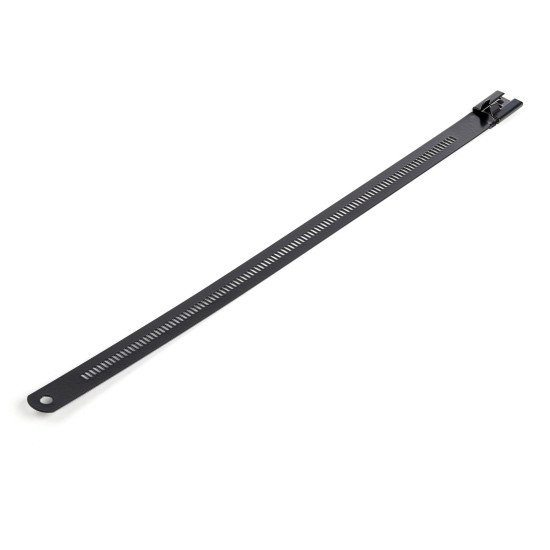 StarTech.com Colliers de Serrage Métalliques 22 cm - Largeur 7 mm - Diam. de Faisceau 55mm - Résistance 45 kg - Acier Inoxydable 316 Recouvert de Nylon - Attaches Métalliques détectables - 50 pcs StarTech.com Colliers de Serrage Métalliques 22 cm - Largeur 7 mm - Diam. de Faisceau 55mm - Résistance 45 kg - Acier Inoxydable 316 Recouvert de Nylon - Attaches Métalliques détectables - 50 pcs