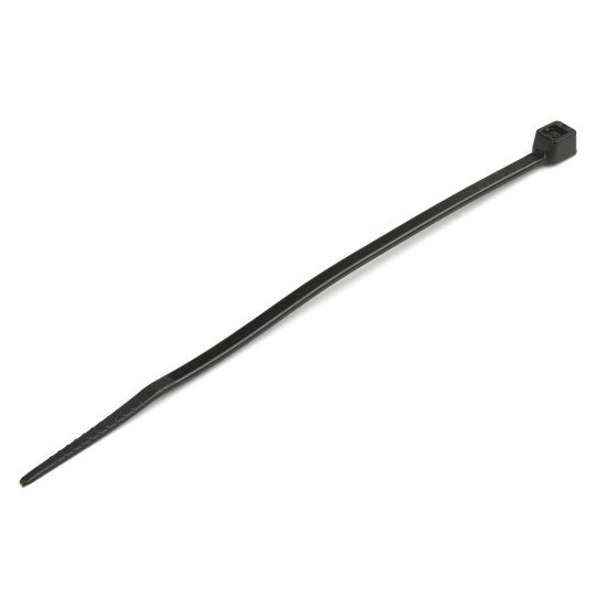 StarTech.com Colliers de Serrage 10 cm Noirs - Largeur 2 mm - Diam. faisceau 22 mm - Résistance traction 8 kg - Fermeture glissière autobloquante nylon avec pointe incurvée - 94V-2/UL -100 pcs