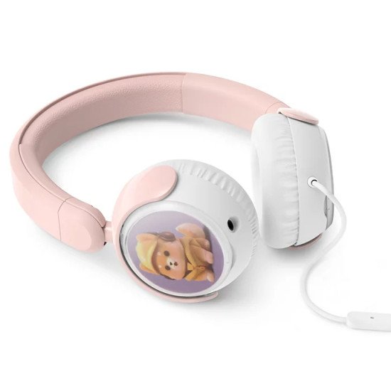 Philips TAK2000PK/00 casque Avec fil Arceau Appel/Musique/TV Rose