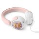 Philips TAK2000PK/00 casque Avec fil Arceau Appel/Musique/TV Rose