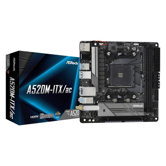 Asrock MK A520M-ITX/AC Carte mère