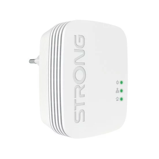 Strong POWERLWF600DUOMINI Adaptateur réseau CPL 600 Mbit/s Ethernet/LAN Wifi Blanc 2 pièce(s) Strong POWERLWF600DUOMINI Adaptateur réseau CPL 600 Mbit/s Ethernet/LAN Wifi Blanc 2 pièce(s)