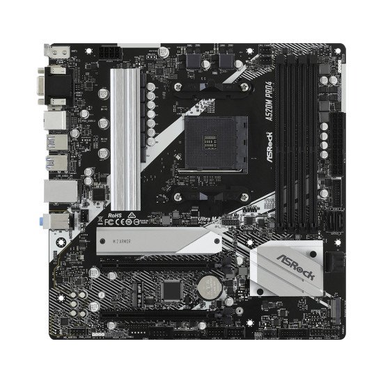 Asrock A520M Pro4 Emplacement AM4 micro ATX Asrock A520M Pro4 Emplacement AM4 micro ATX