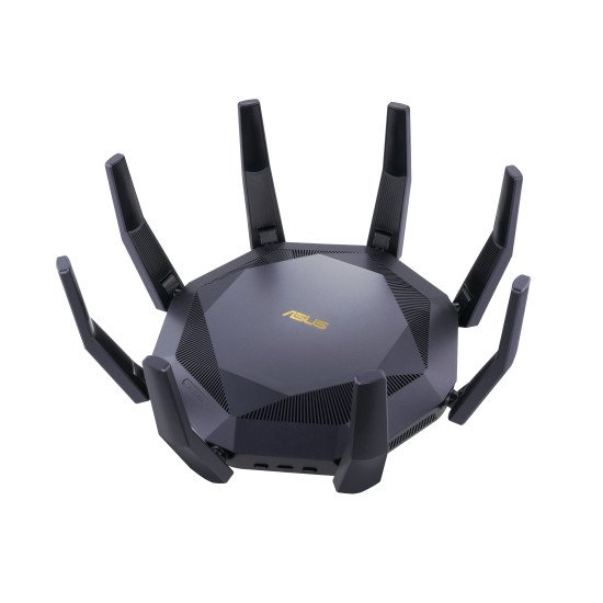 ASUS RT-AX89X AX6000 AiMesh routeur sans fil Ethernet Bi-bande (2,4 GHz / 5 GHz) 4G Noir ASUS RT-AX89X AX6000 AiMesh routeur sans fil Ethernet Bi-bande (2,4 GHz / 5 GHz) 4G Noir