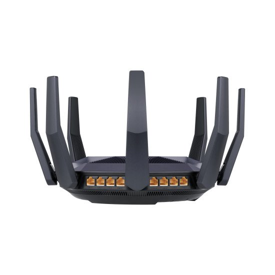 ASUS RT-AX89X AX6000 AiMesh routeur sans fil Ethernet Bi-bande (2,4 GHz / 5 GHz) 4G Noir ASUS RT-AX89X AX6000 AiMesh routeur sans fil Ethernet Bi-bande (2,4 GHz / 5 GHz) 4G Noir