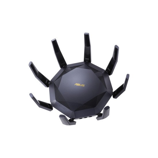 ASUS RT-AX89X AX6000 AiMesh routeur sans fil Ethernet Bi-bande (2,4 GHz / 5 GHz) 4G Noir ASUS RT-AX89X AX6000 AiMesh routeur sans fil Ethernet Bi-bande (2,4 GHz / 5 GHz) 4G Noir