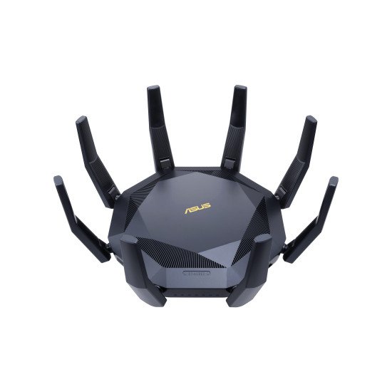 ASUS RT-AX89X AX6000 AiMesh routeur sans fil Ethernet Bi-bande (2,4 GHz / 5 GHz) 4G Noir ASUS RT-AX89X AX6000 AiMesh routeur sans fil Ethernet Bi-bande (2,4 GHz / 5 GHz) 4G Noir