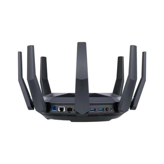 ASUS RT-AX89X AX6000 AiMesh routeur sans fil Ethernet Bi-bande (2,4 GHz / 5 GHz) 4G Noir ASUS RT-AX89X AX6000 AiMesh routeur sans fil Ethernet Bi-bande (2,4 GHz / 5 GHz) 4G Noir