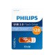 Philips FM12FD05B lecteur USB flash 128 Go USB Type-A 2.0 Orange, Blanc