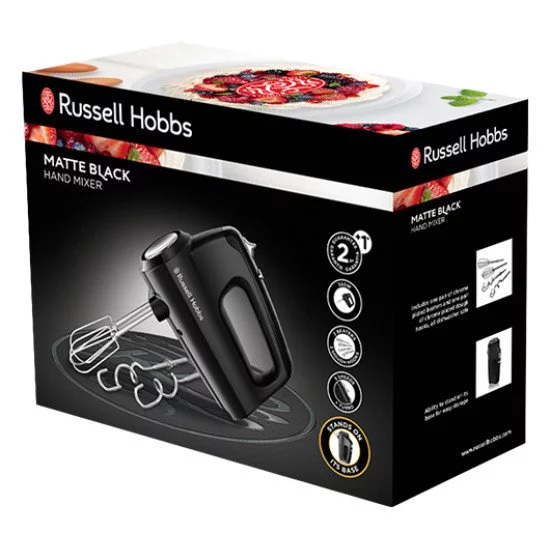 Russell Hobbs 24672-56 mixeur Batteur à main 350 W Noir Russell Hobbs 24672-56 mixeur Batteur à main 350 W Noir
