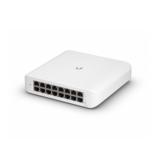 Ubiquiti Networks UniFi Switch Lite 16 PoE L2 Gigabit Ethernet (10/100/1000) Connexion Ethernet, supportant l'alimentation via ce port (PoE) Blanc