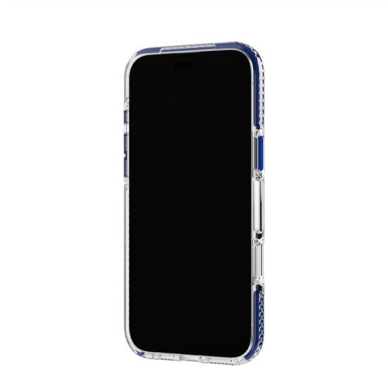 Tech21 EvoCrystal coque de protection pour téléphones portables 17,5 cm (6.9") Housse Bleu, Translucide