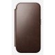 Nomad Modern Leather Folio coque de protection pour téléphones portables 16 cm (6.3") Housse Marron